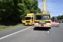 LKW in Boeschung A 3 Rich Frankfurt Hoehe Roesrath Lohmar P217